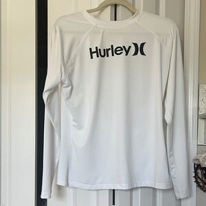 Hurley White Long Sleeve Tee